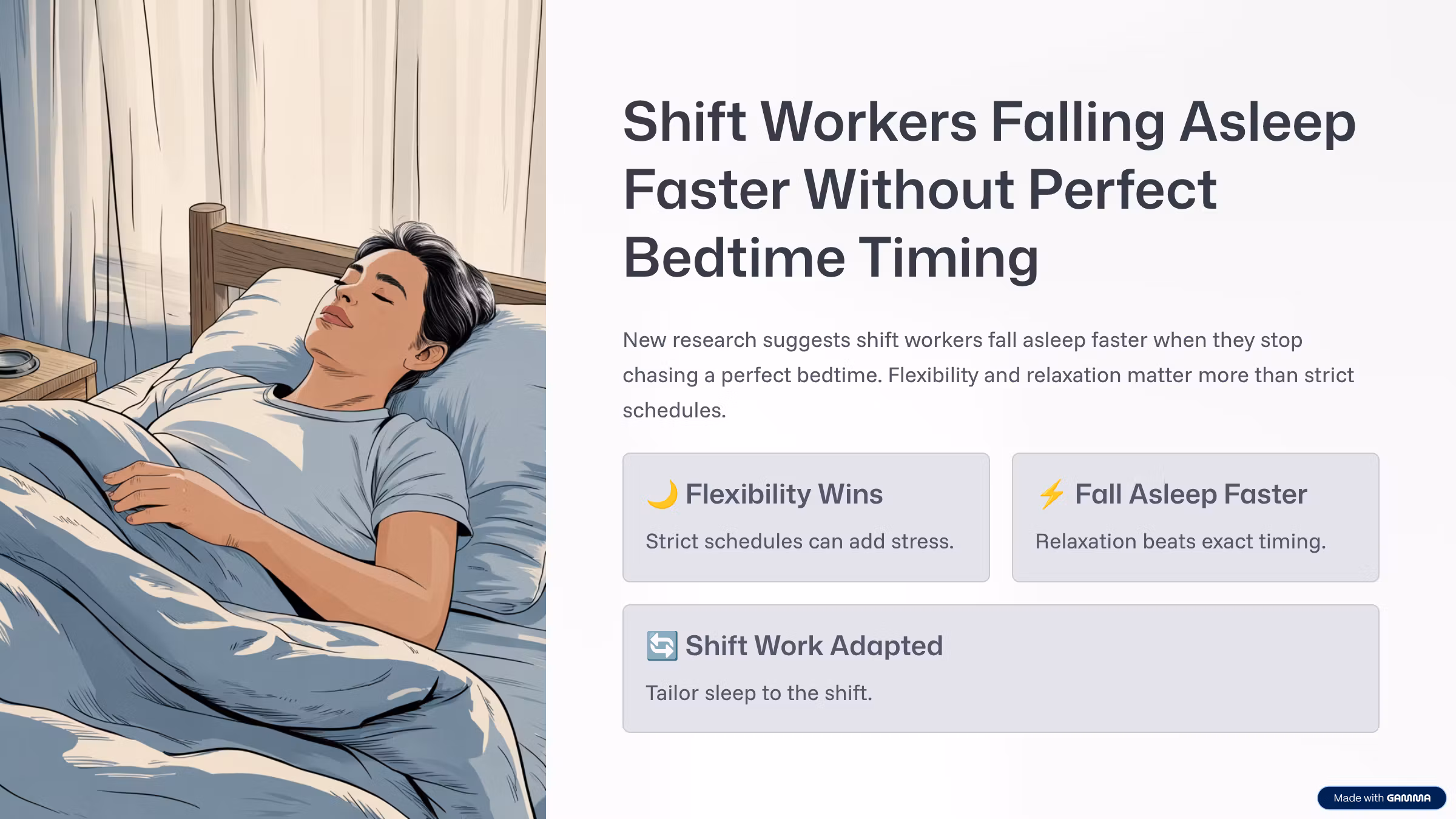 The 10-Minute Post-Shift Sleep Switch Checklist