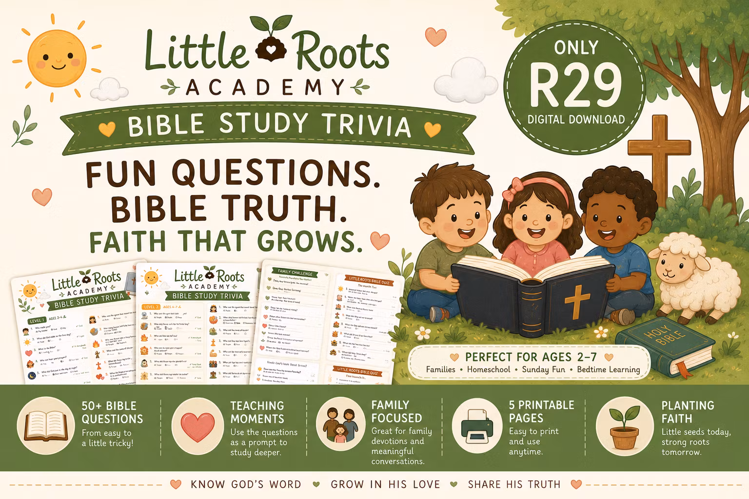 Bible trivia for kids 