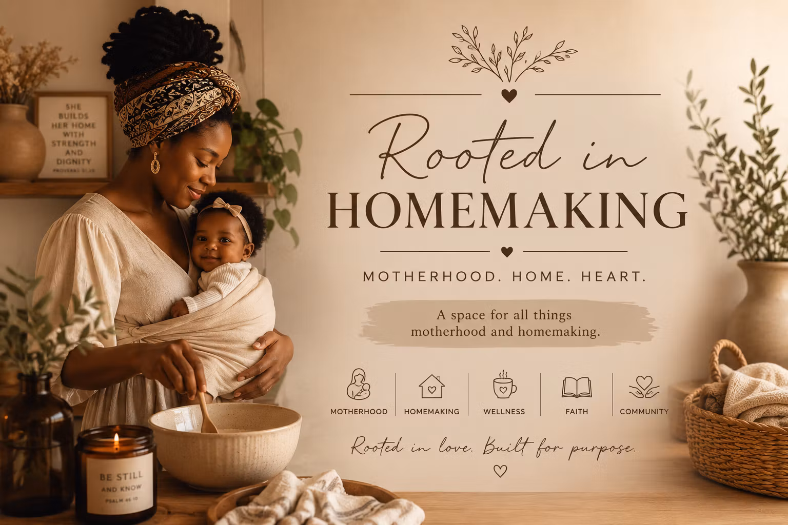 Rooted in home making 