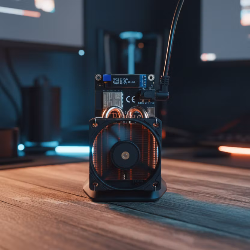 Bitaxe Gamma 601 Max | 1.9 TH/s @ 30W | Pure Copper Cooling Edition