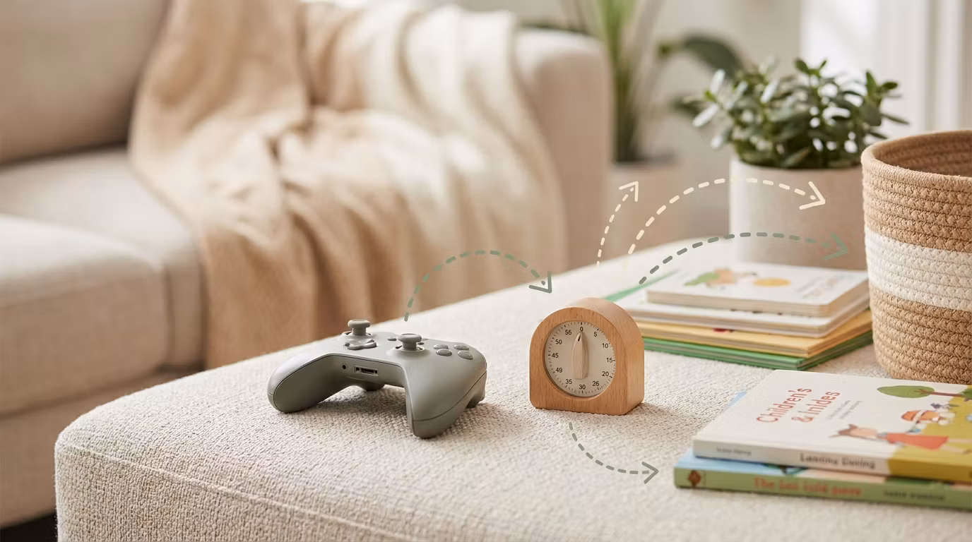 Calmer Gaming Transitions for Kids