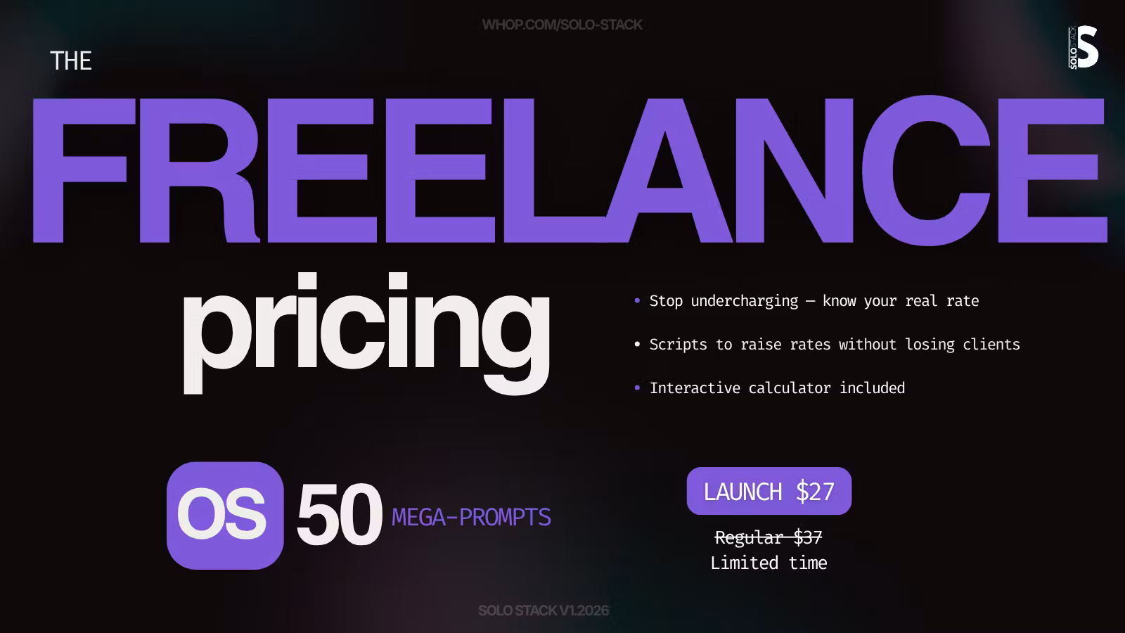 The Freelance Pricing OS