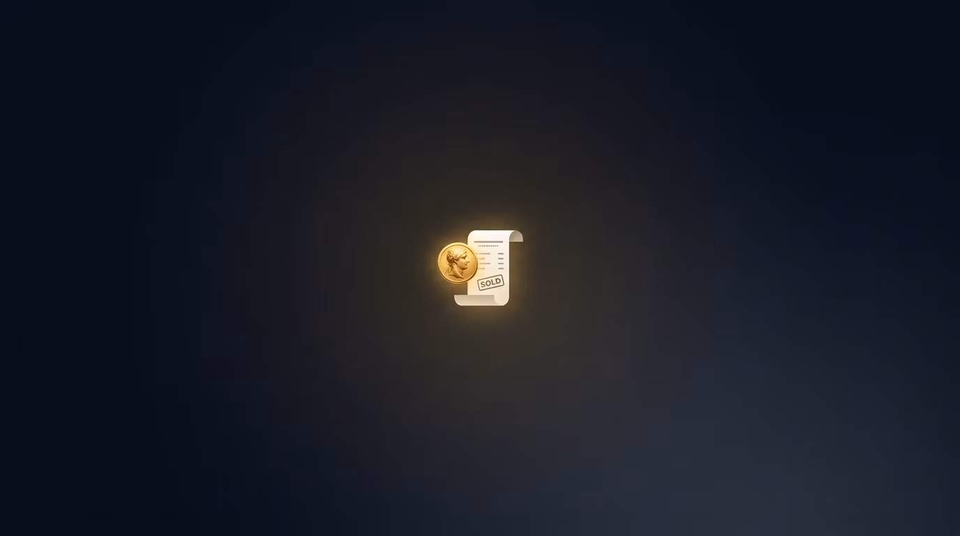 From Zero to First Sale