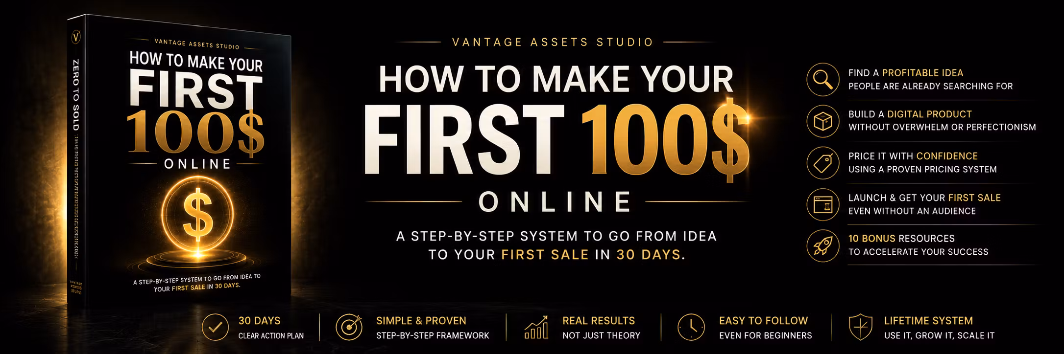 How to Make Your First $100 Online