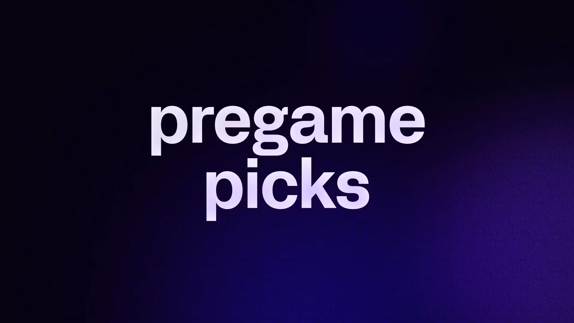 picking the right team to win 