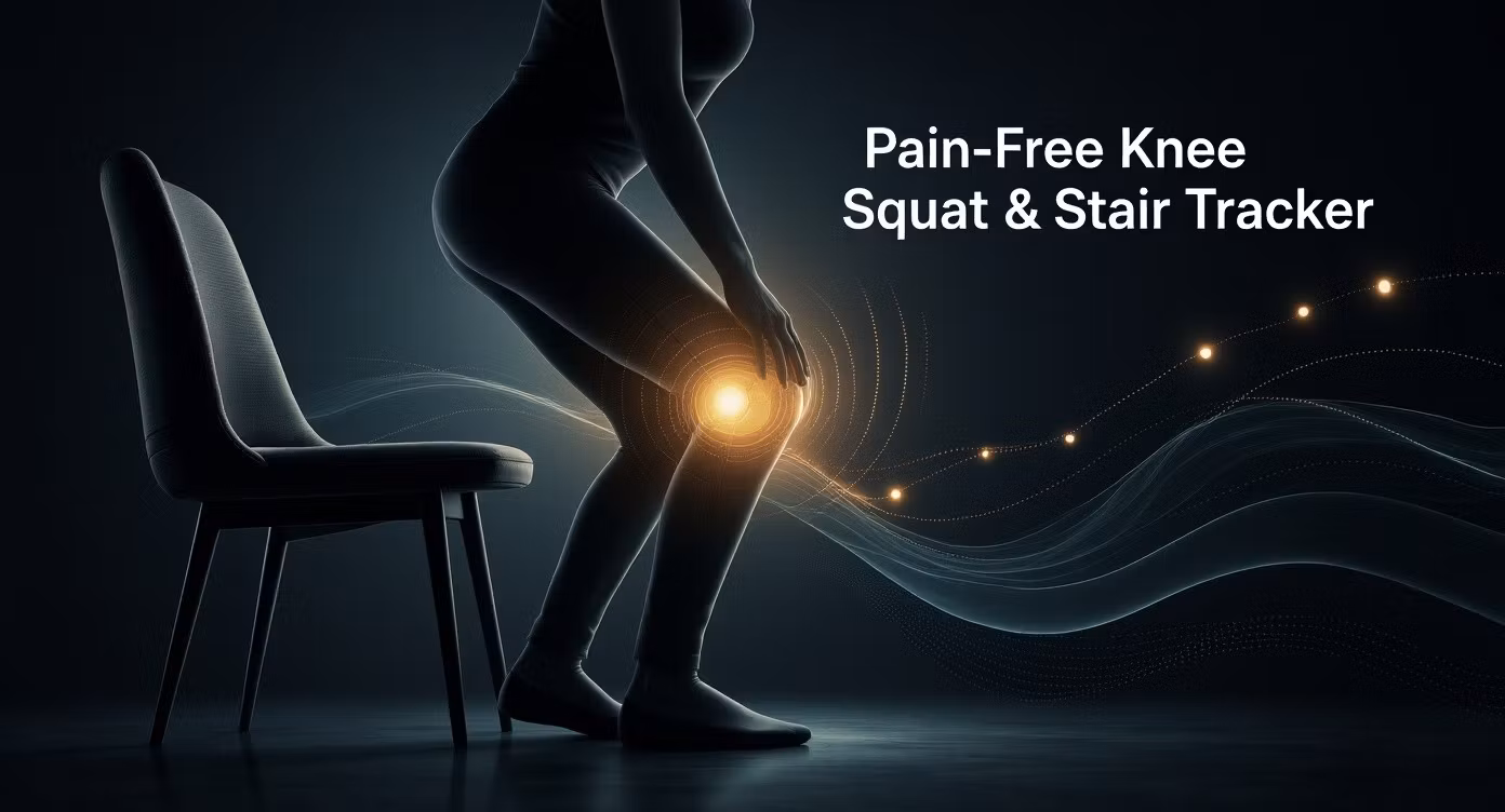 Pain-Free Knee Squat & Stair Tracker