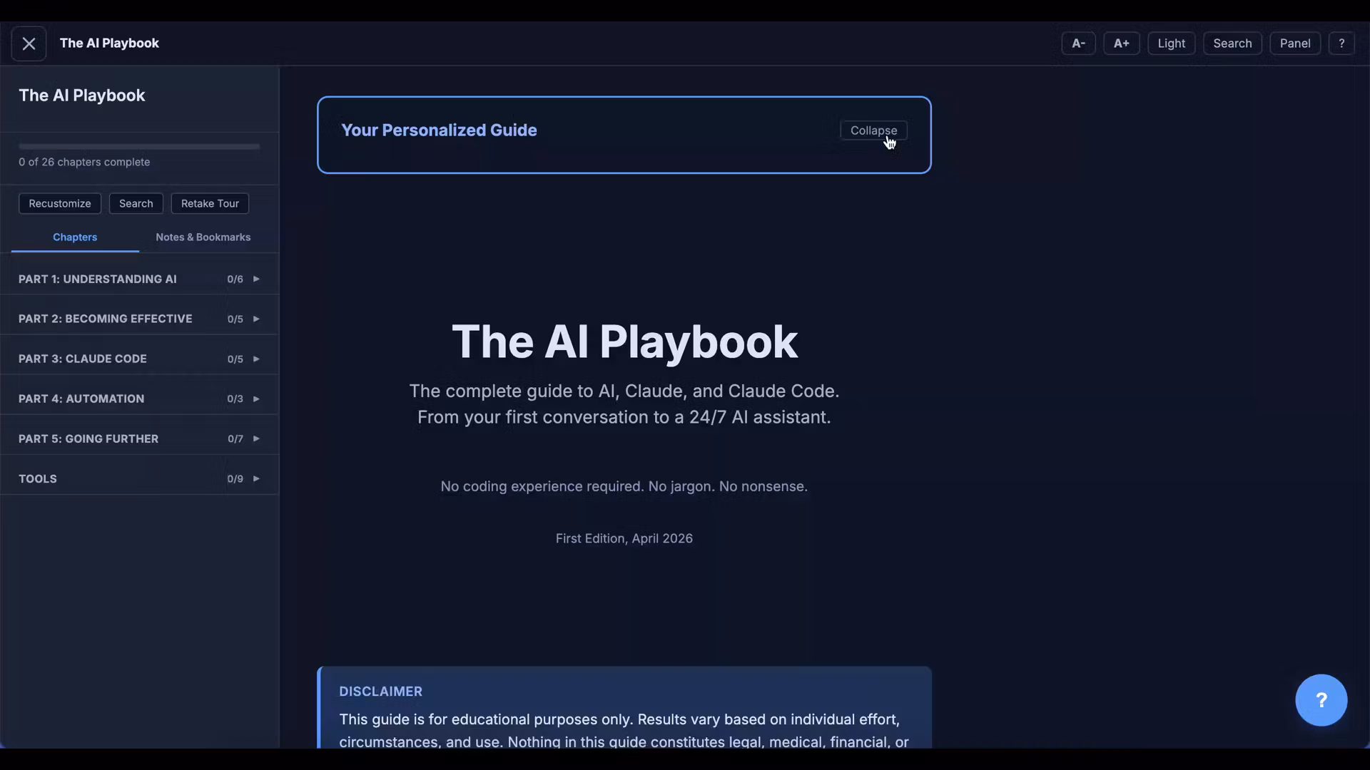 The AI Playbook