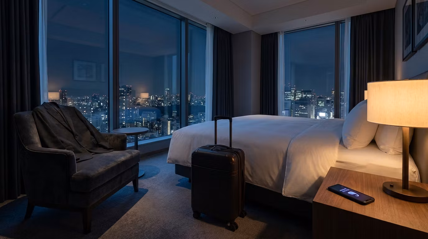 The Road Rest Protocol — Business Travel Sleep SOP