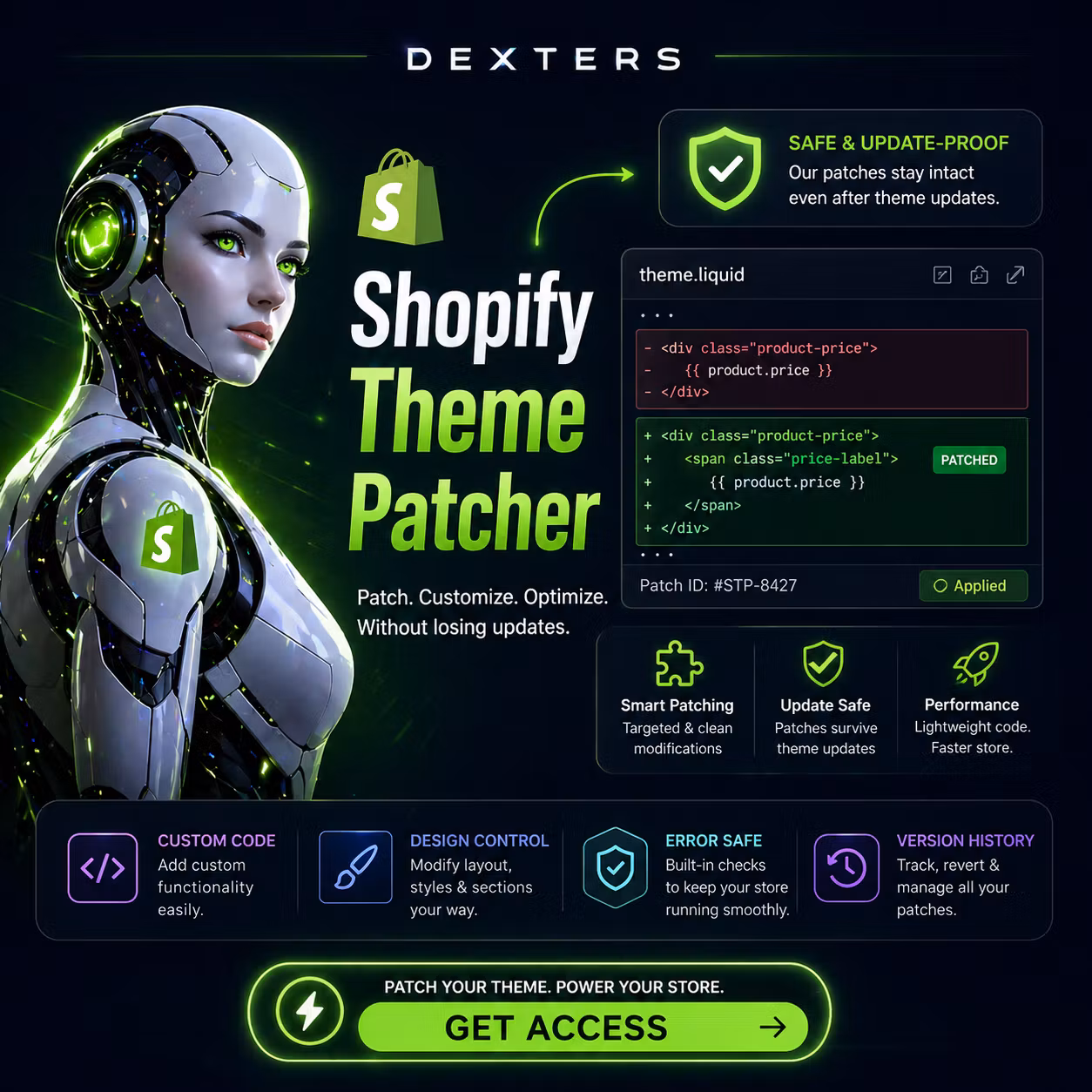 SHOPIFY THEME PATCHER 