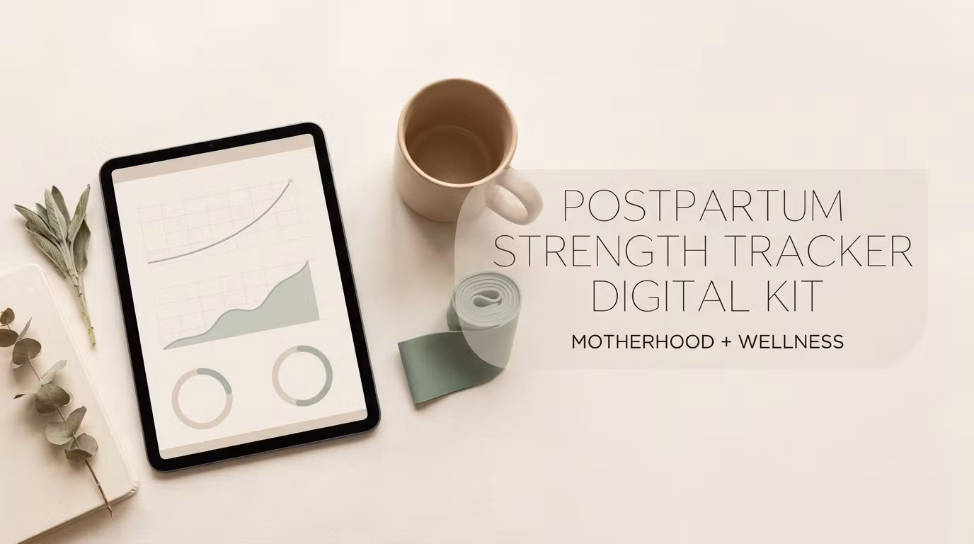 Postpartum Strength Tracker Kit