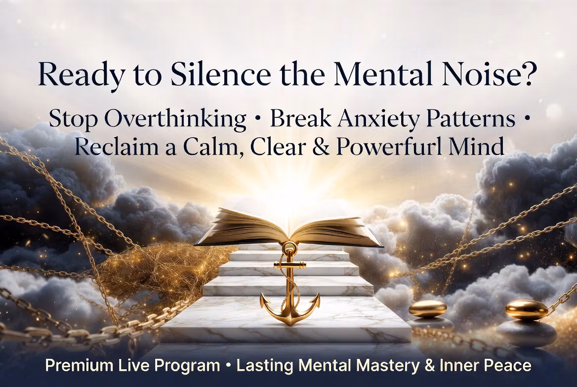 OVERTHINKING & ANXIETY CONTROL PROGRAM