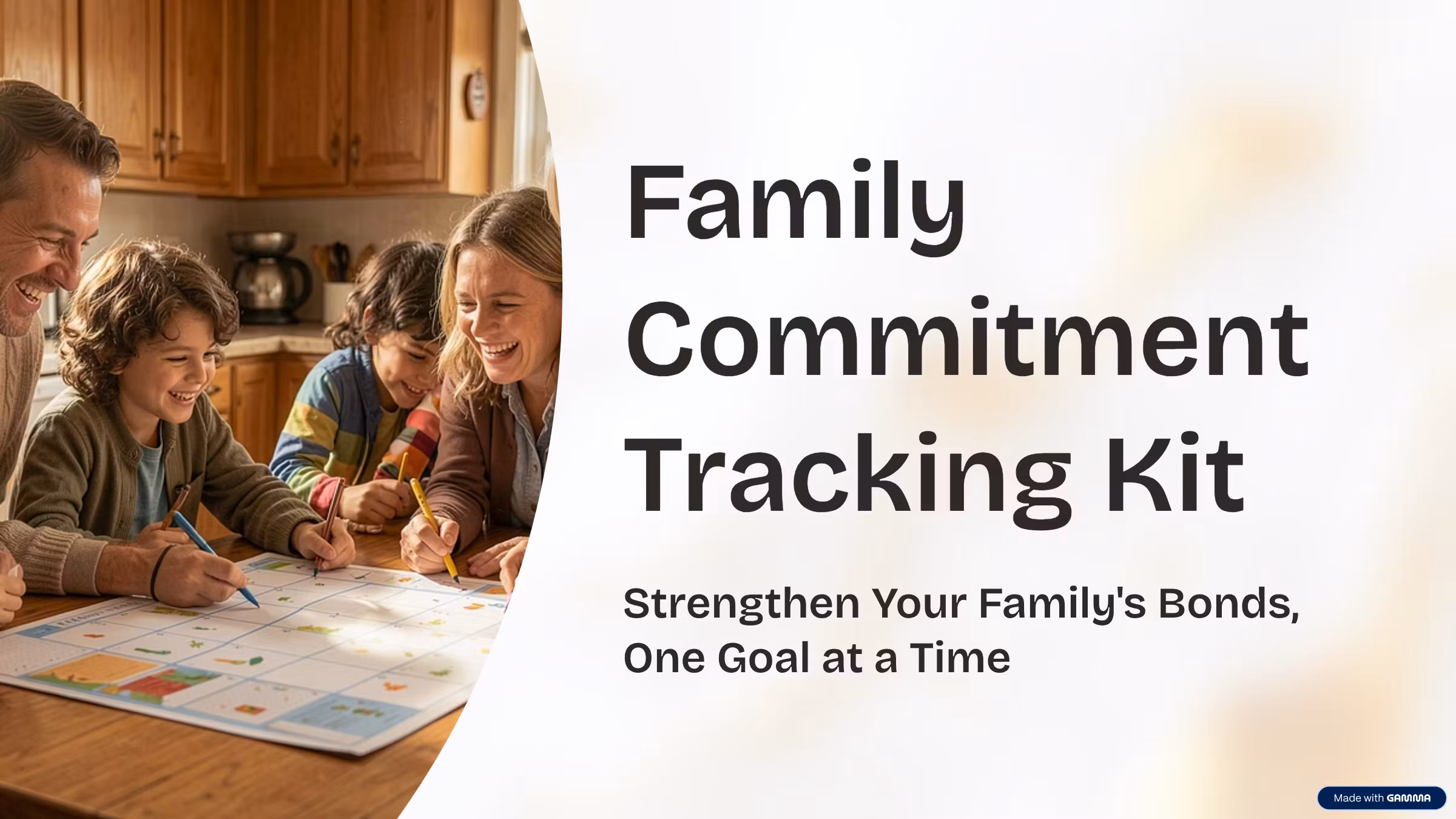 Family Commitment Tracking Kit