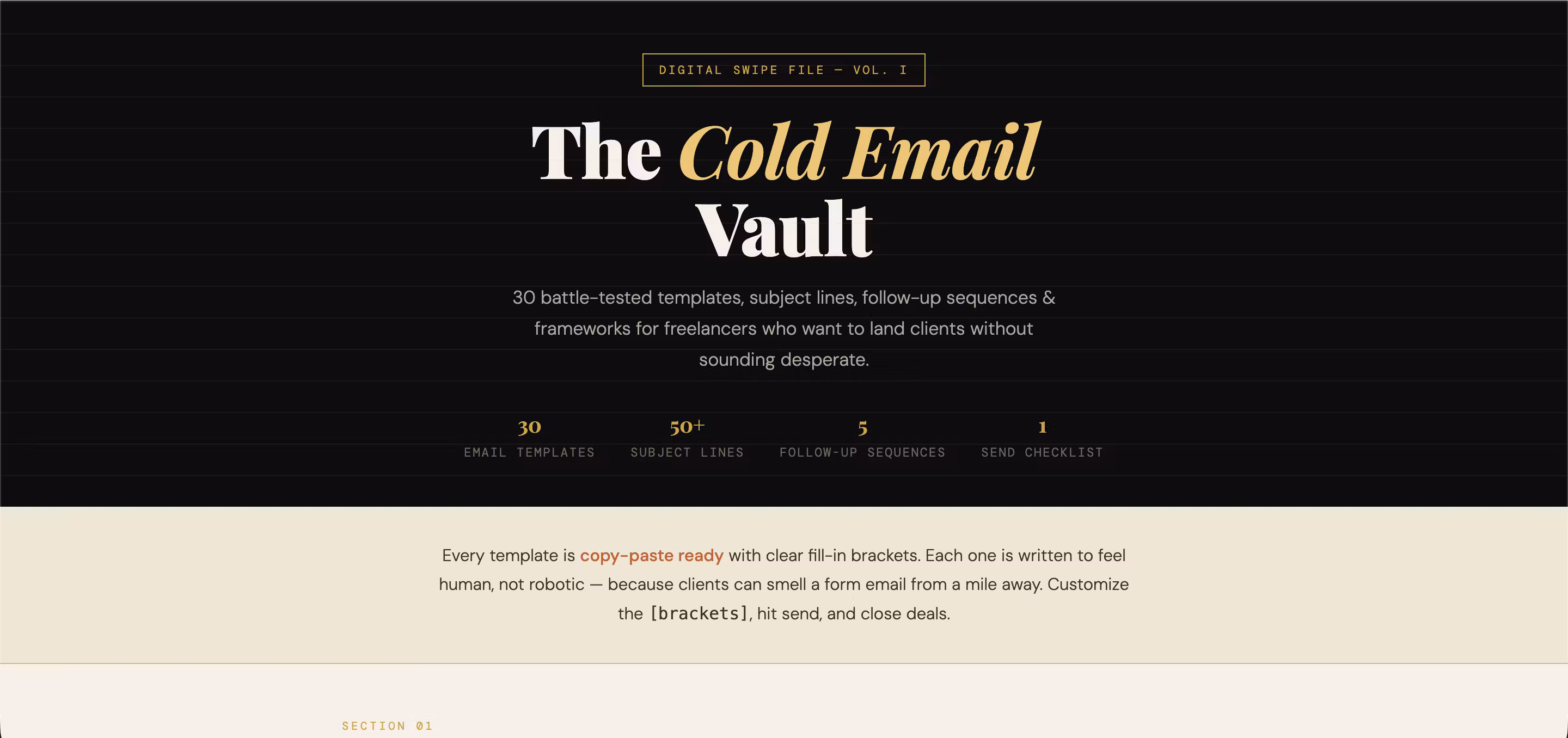 The Cold Email Vault