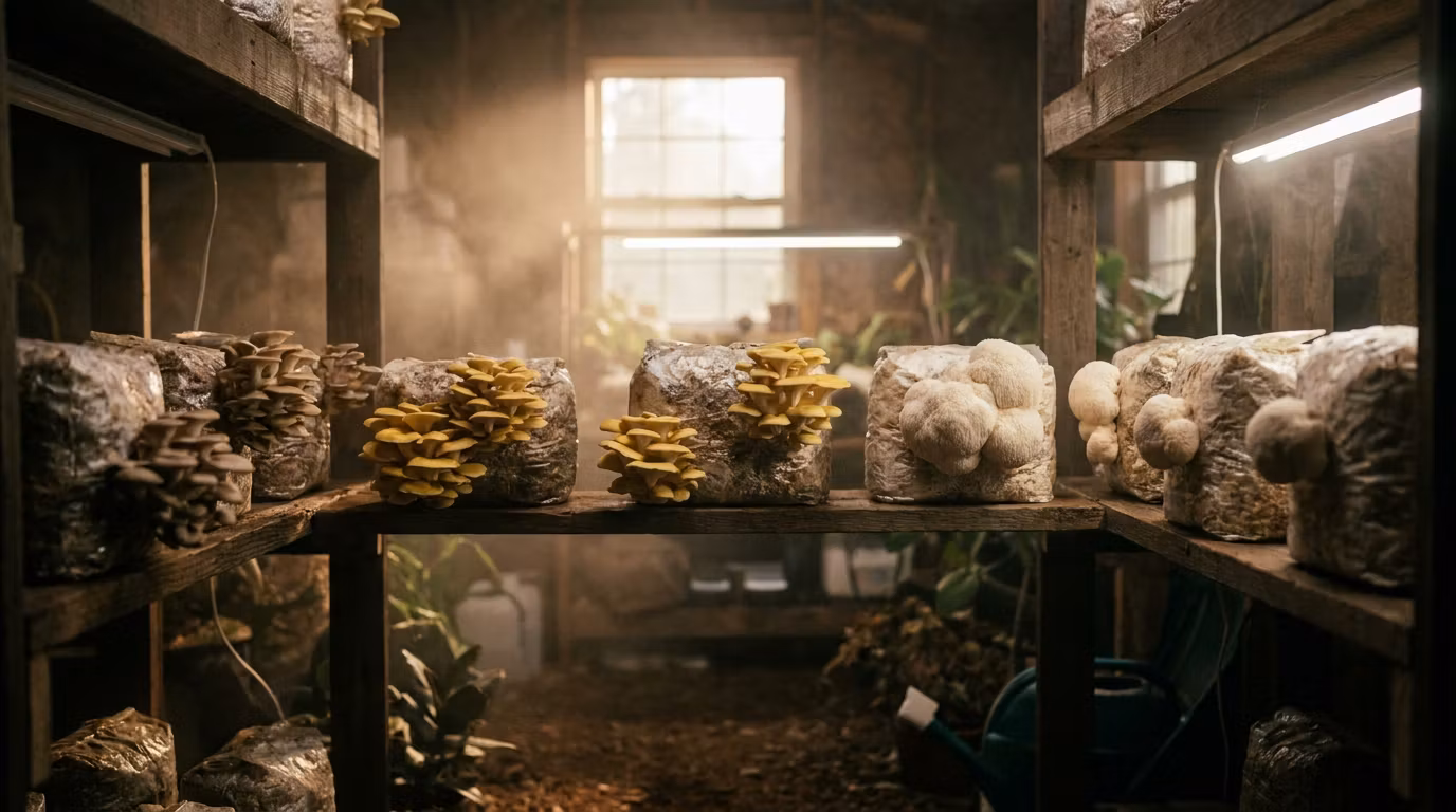 Grow Gourmet Mushrooms