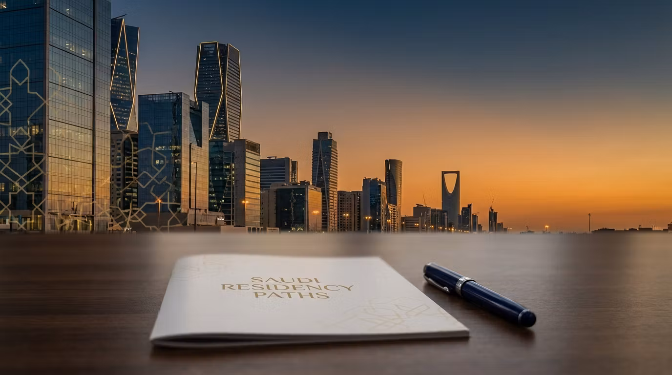 Saudi Arabia Residency Path Worksheet