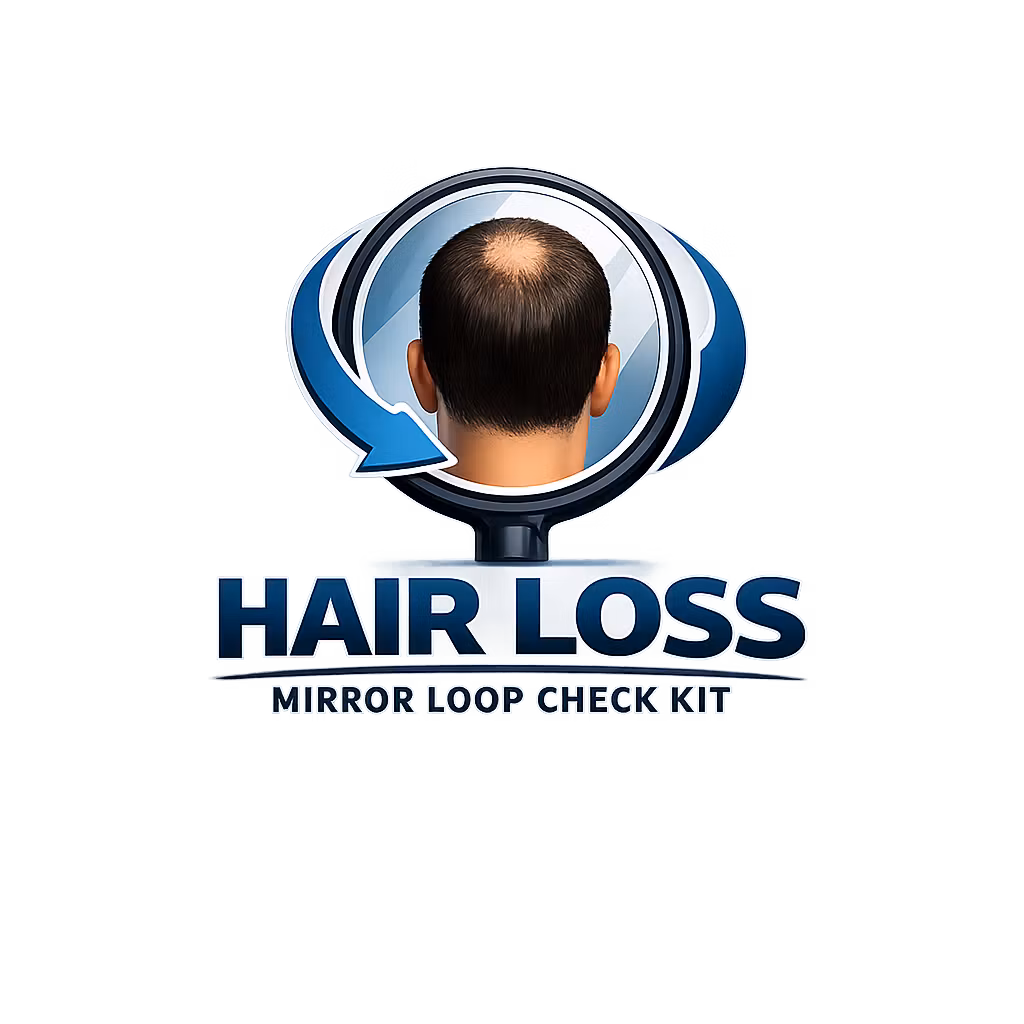 Hair loss Mirror Check Loop Ki