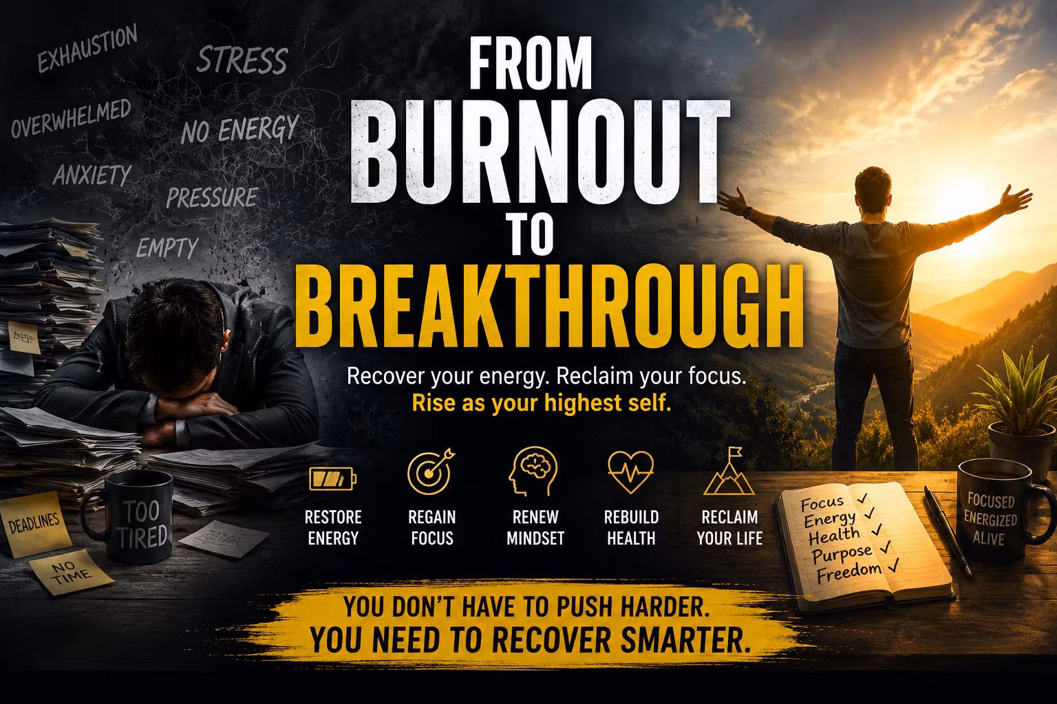 Energy : Elite Guide For Burnout Recovery