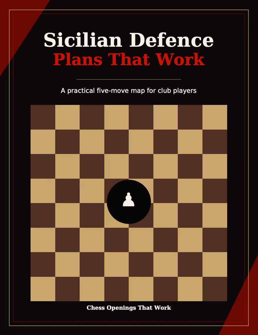 Sicilian Defense Plans That Work