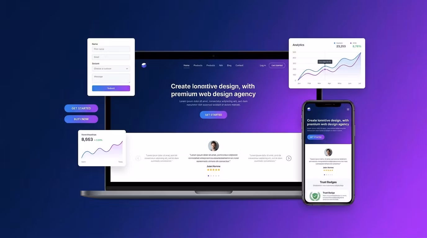 High-Converting Landing Page