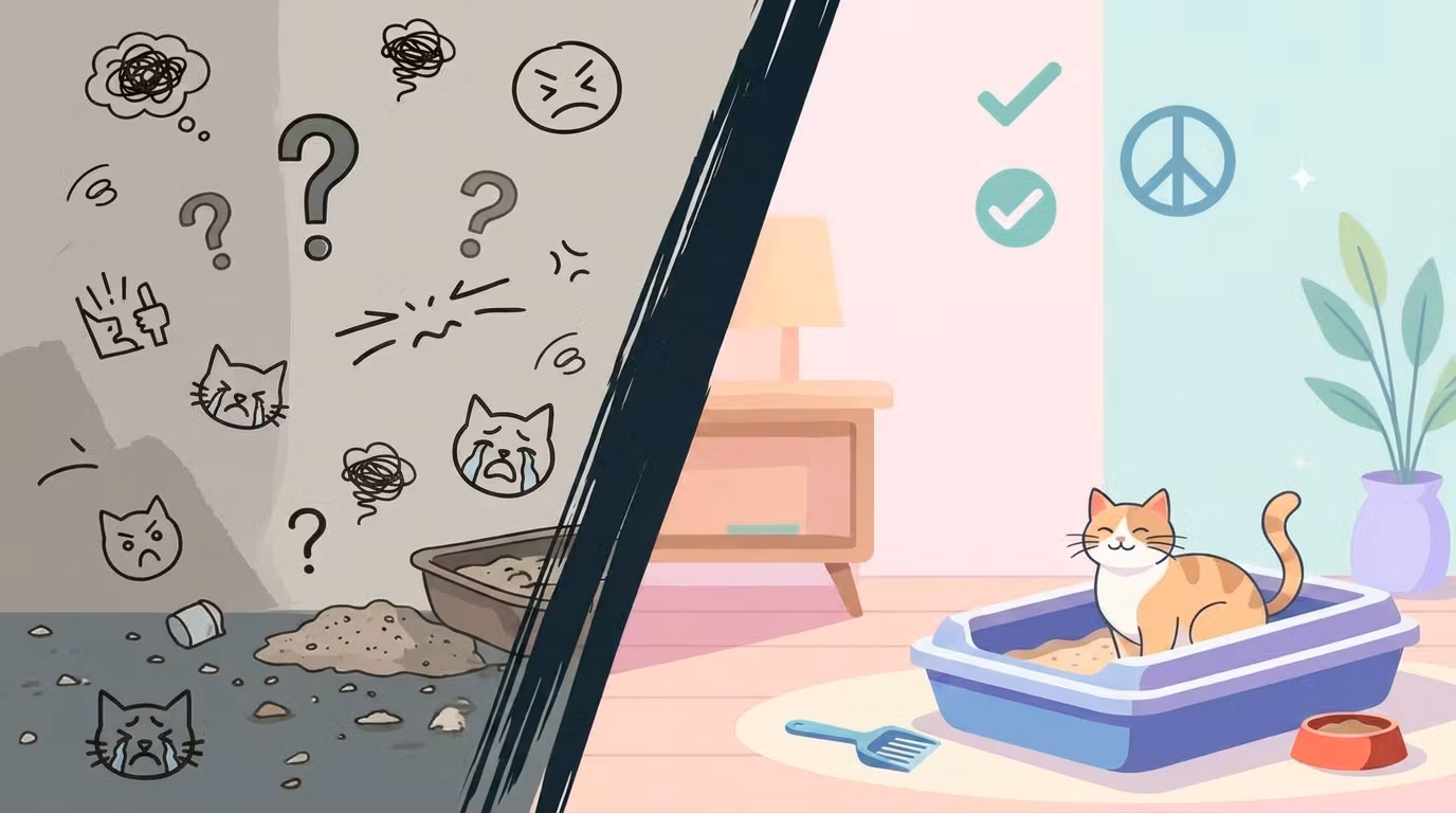 Cat Owners Getting Litter Box Peace