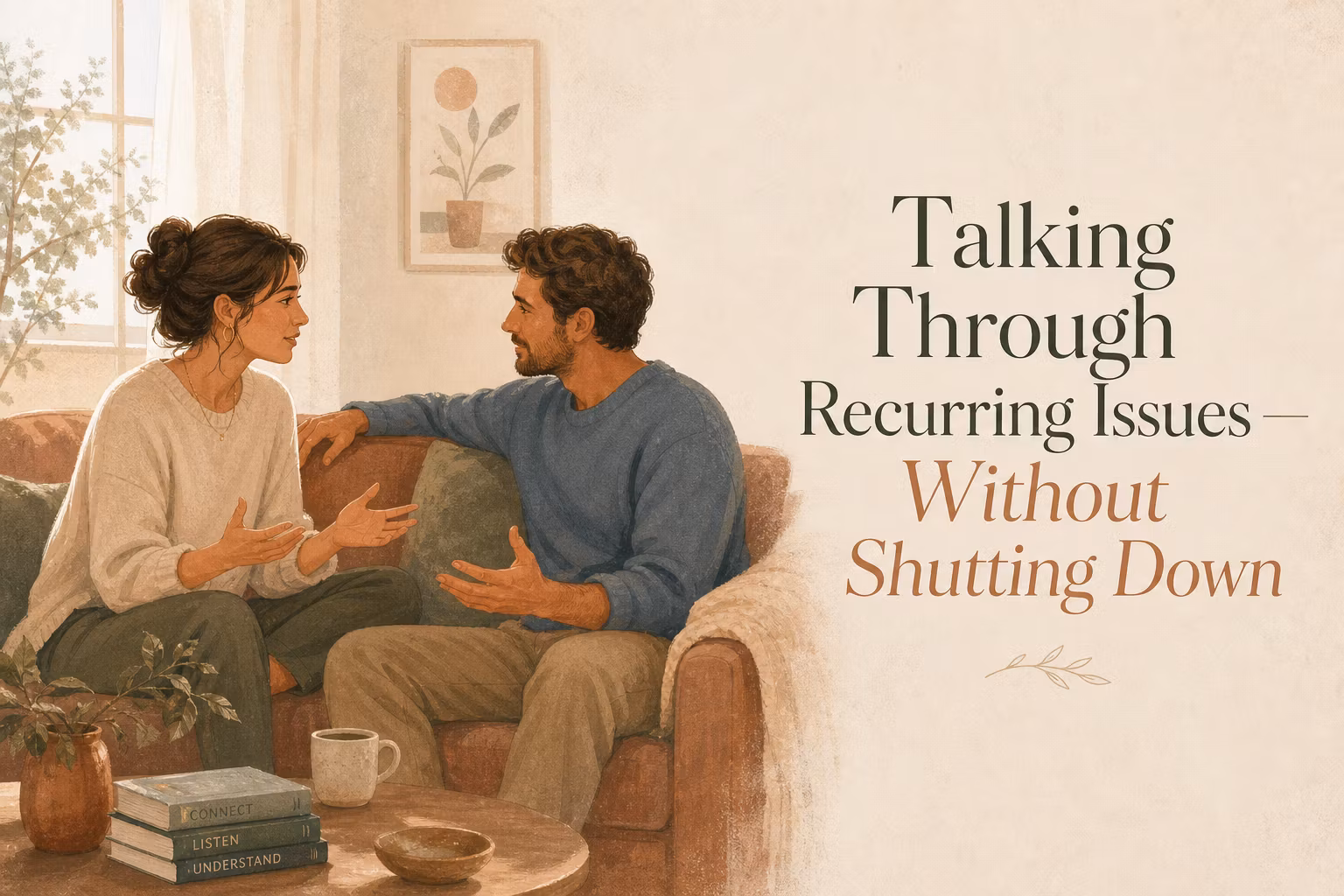 Couples Talking Through Recurring Issues