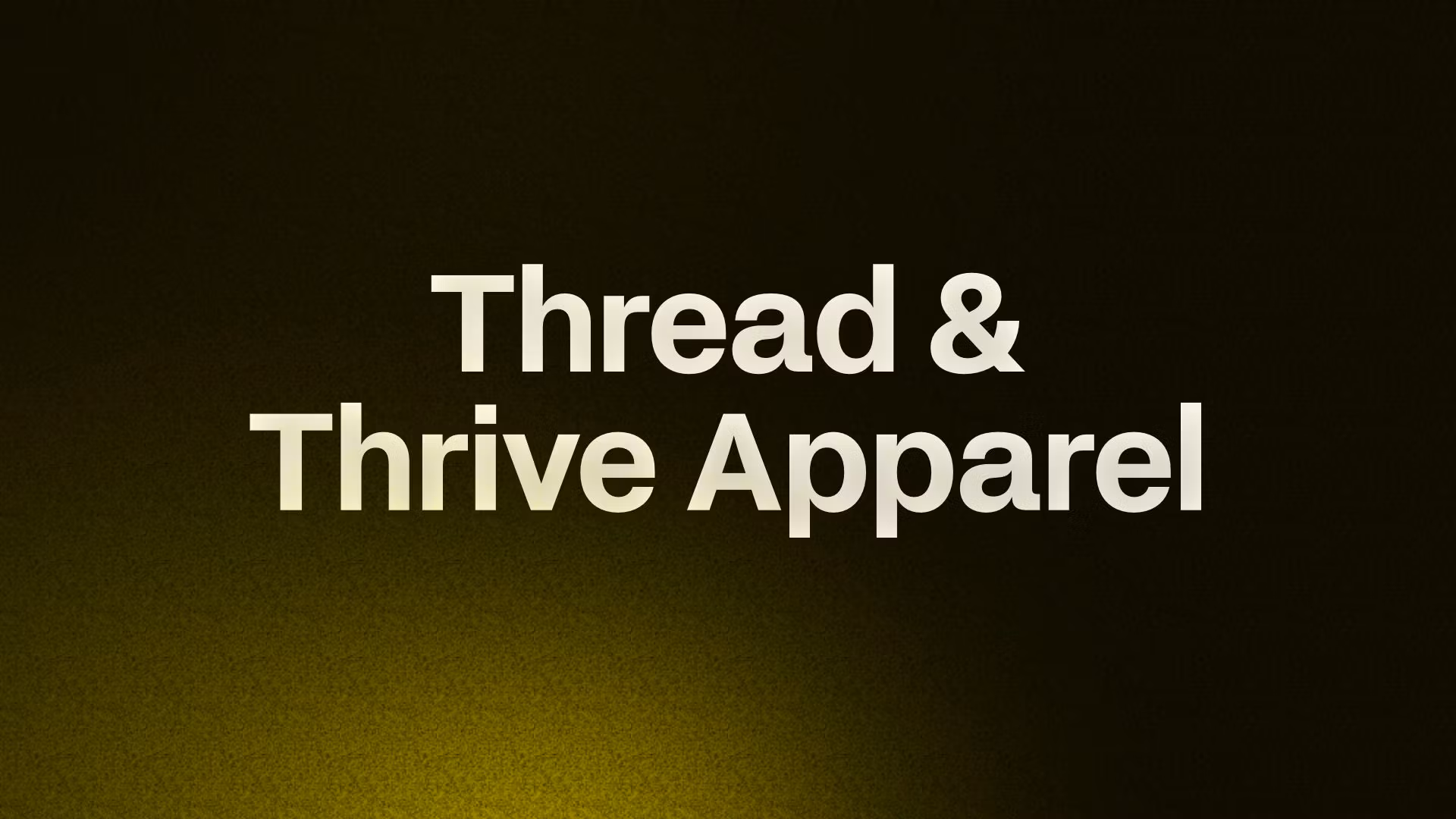 Thread & Thrive Apparel