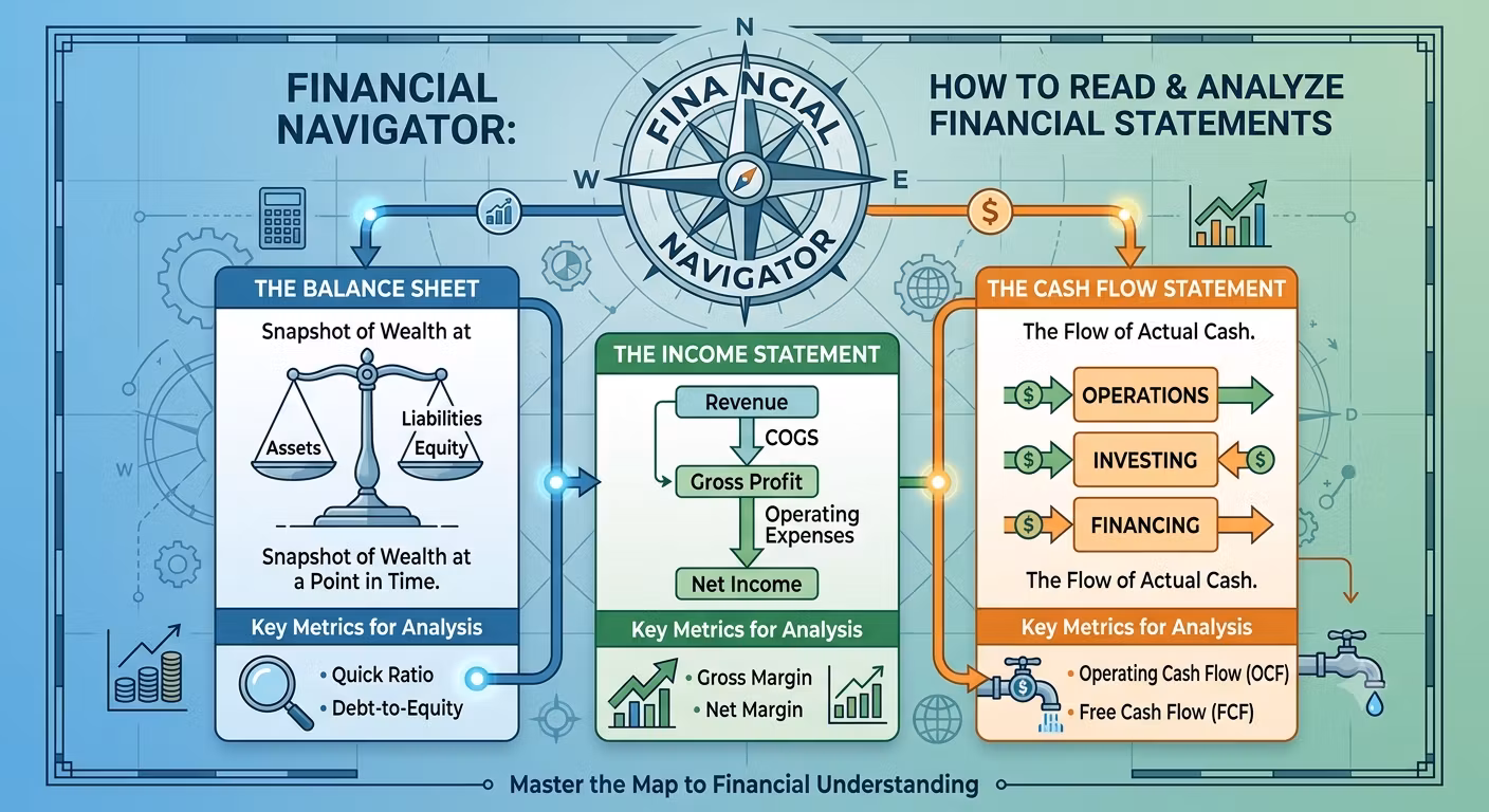  FINANCIAL NAVIGATOR – HOW TO READ & ANALYZE FINANCIAL STATEMENTS  