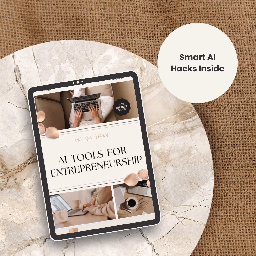 AI Tools for Entrepreneurship Ebook | Small Business Guide