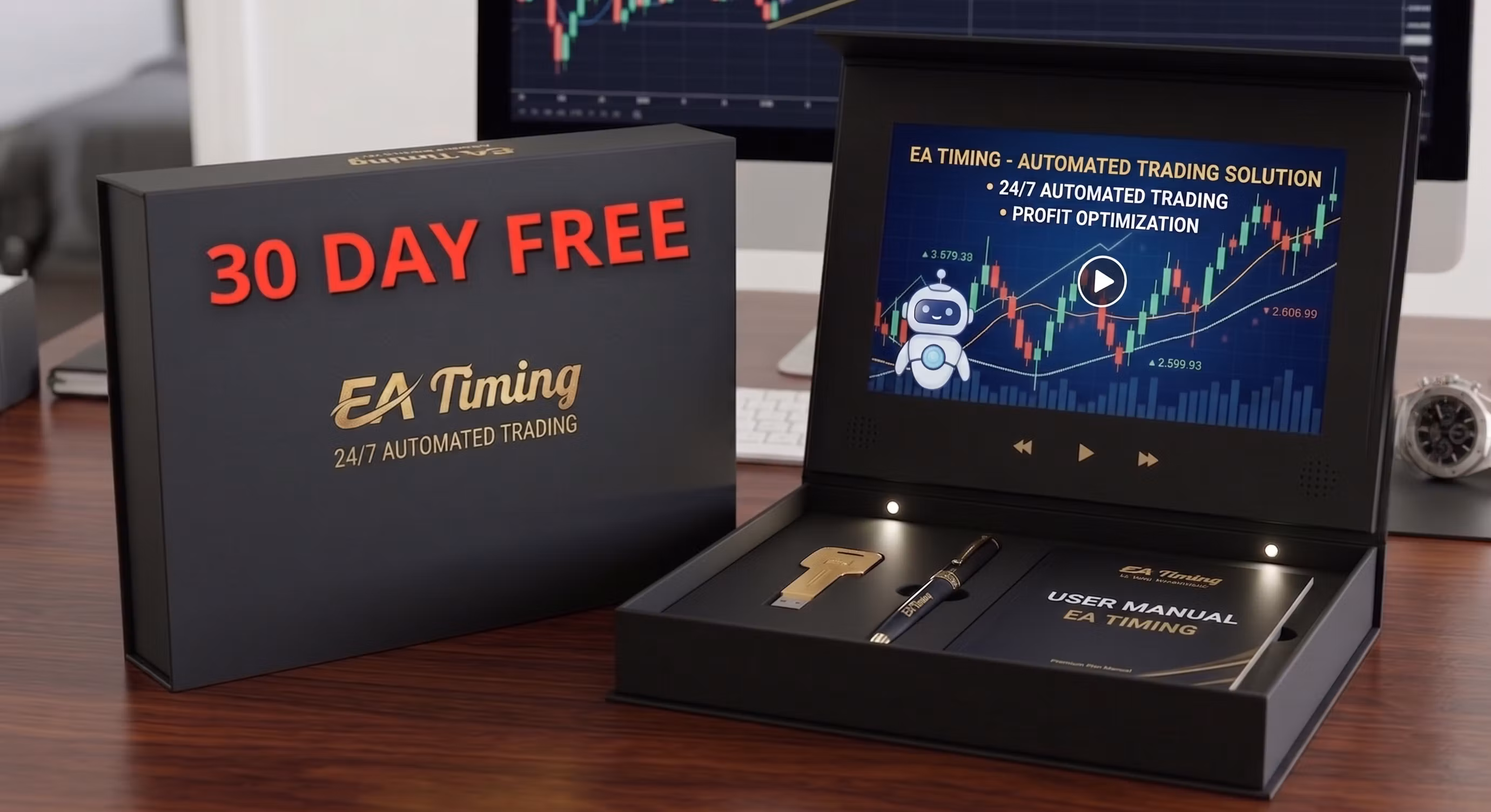 EA TIMING - GOLD and BTC/30day
