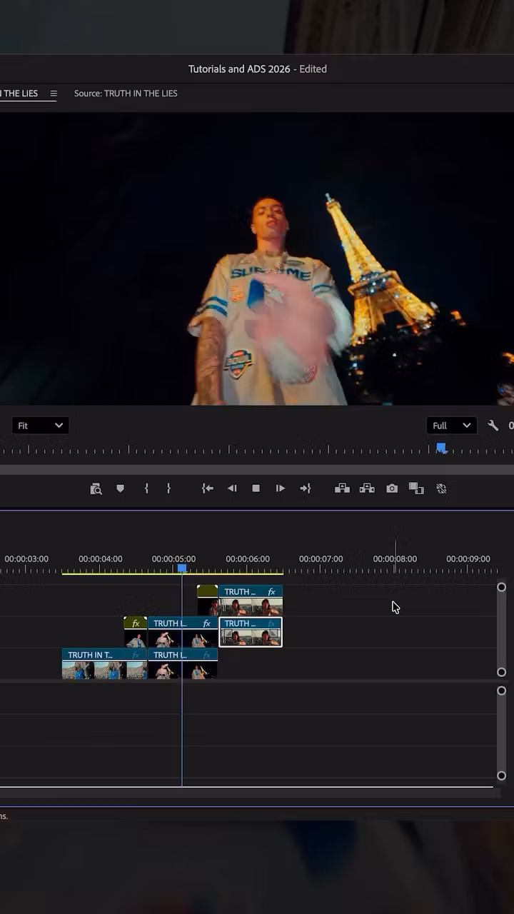 Capcut music video edit 