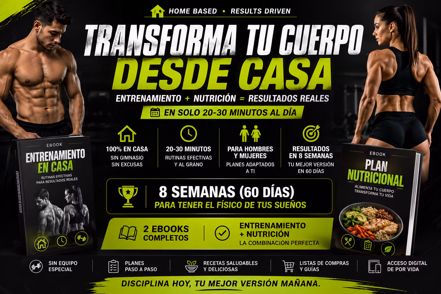 8 Semanas Sin Gimnasio - Plan completo