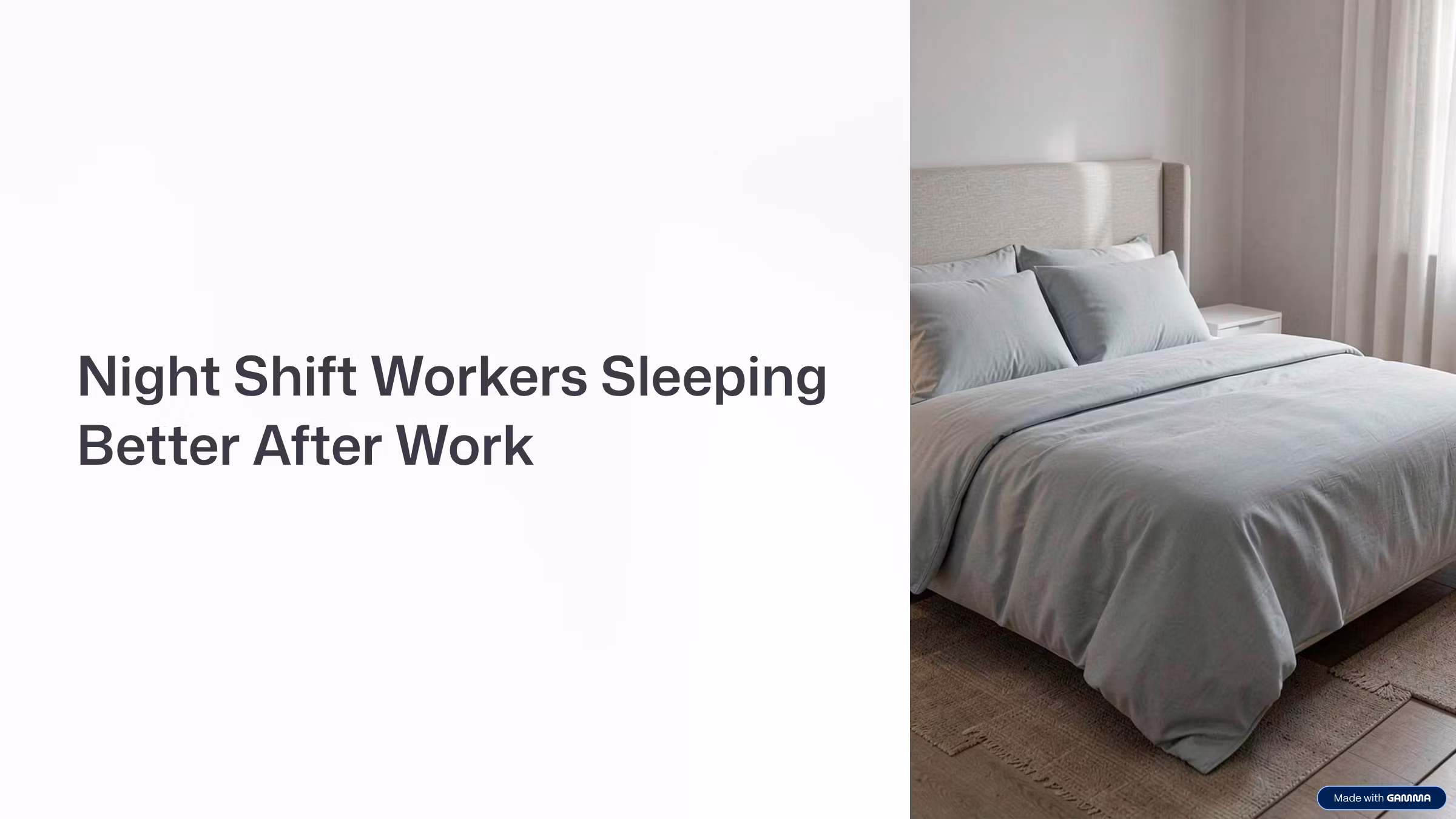 The Night Worker Reset