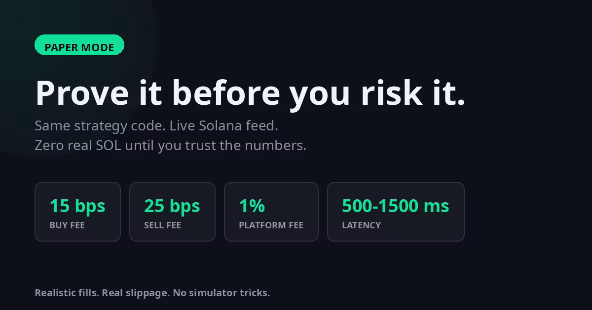 Virabot — Solana Trading Bot