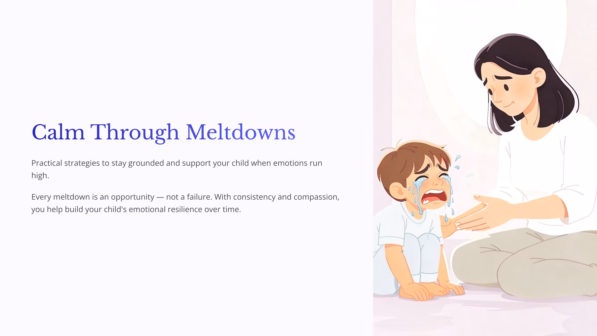 Calm Through Meltdowns