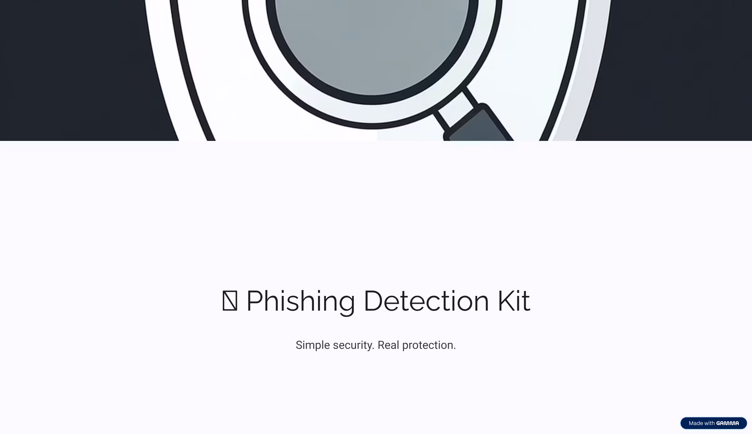 Phishing Detection Kit