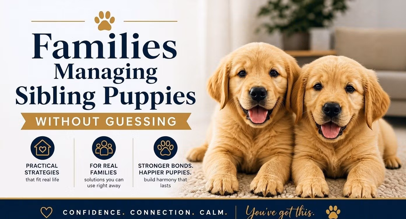 Managing Sibling Puppies 