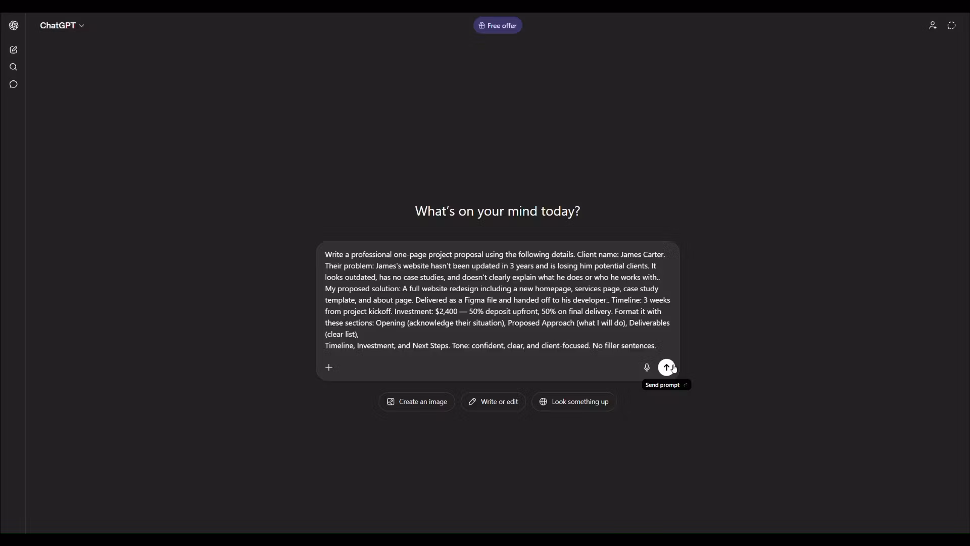 AI Freelance Prompt Kit