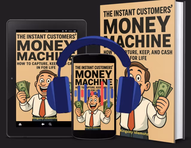 THE INSTANT CUSTOMERS’ MONEY MACHINE - THE AUDIO BOOK