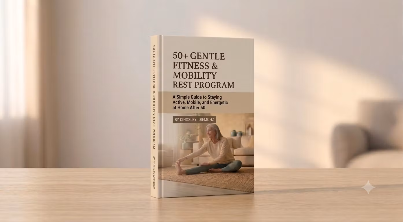 50+ Gentle Fitness - The Fitness Sketching & Coloring Book with Quotes.