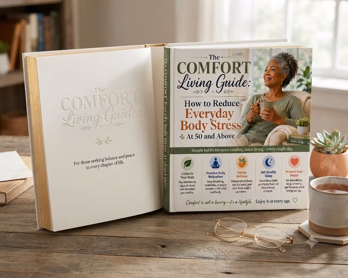 The Comfort Living Guide: How to Reduce Everyday Body Stress At 50 and Above