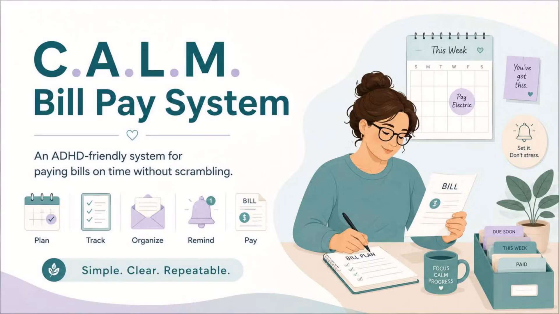 The C.A.L.M Bill System