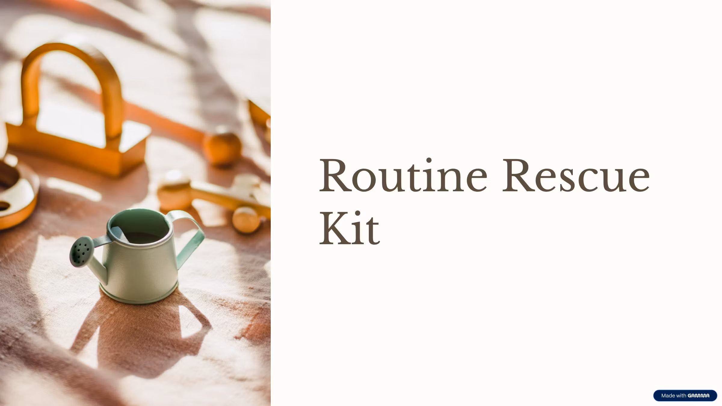 Routine Rescue Kit