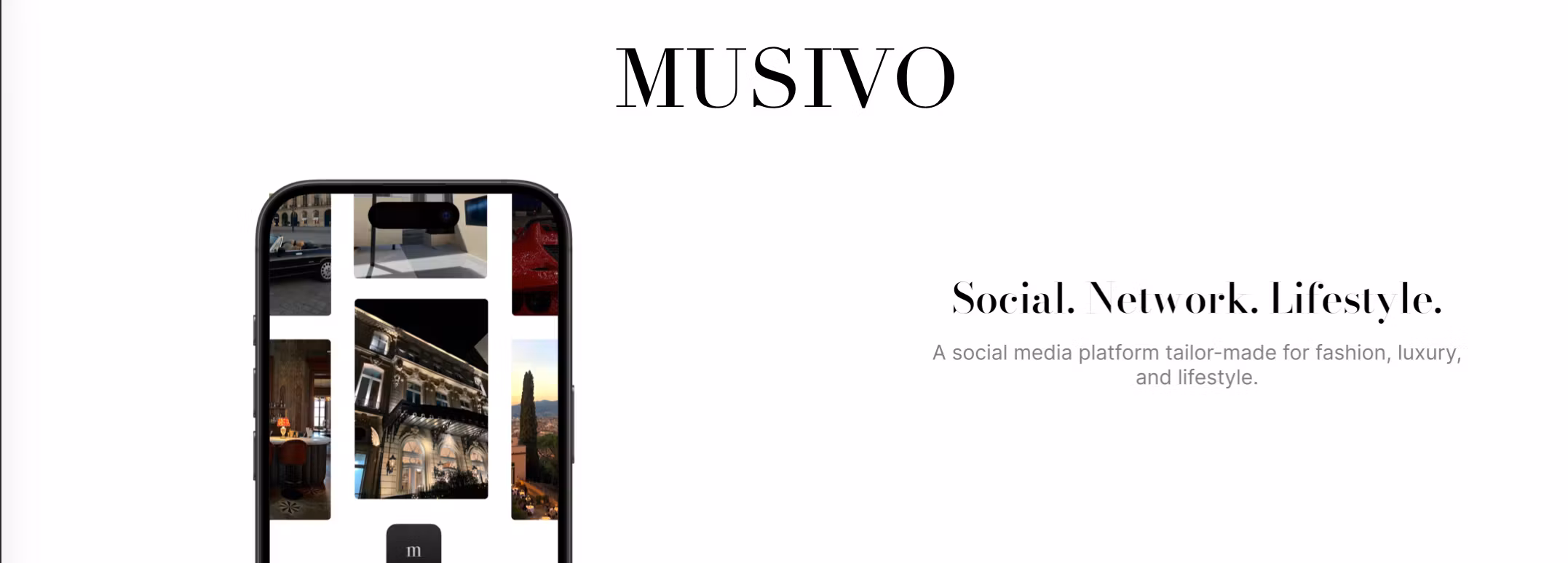 Musivo Social App