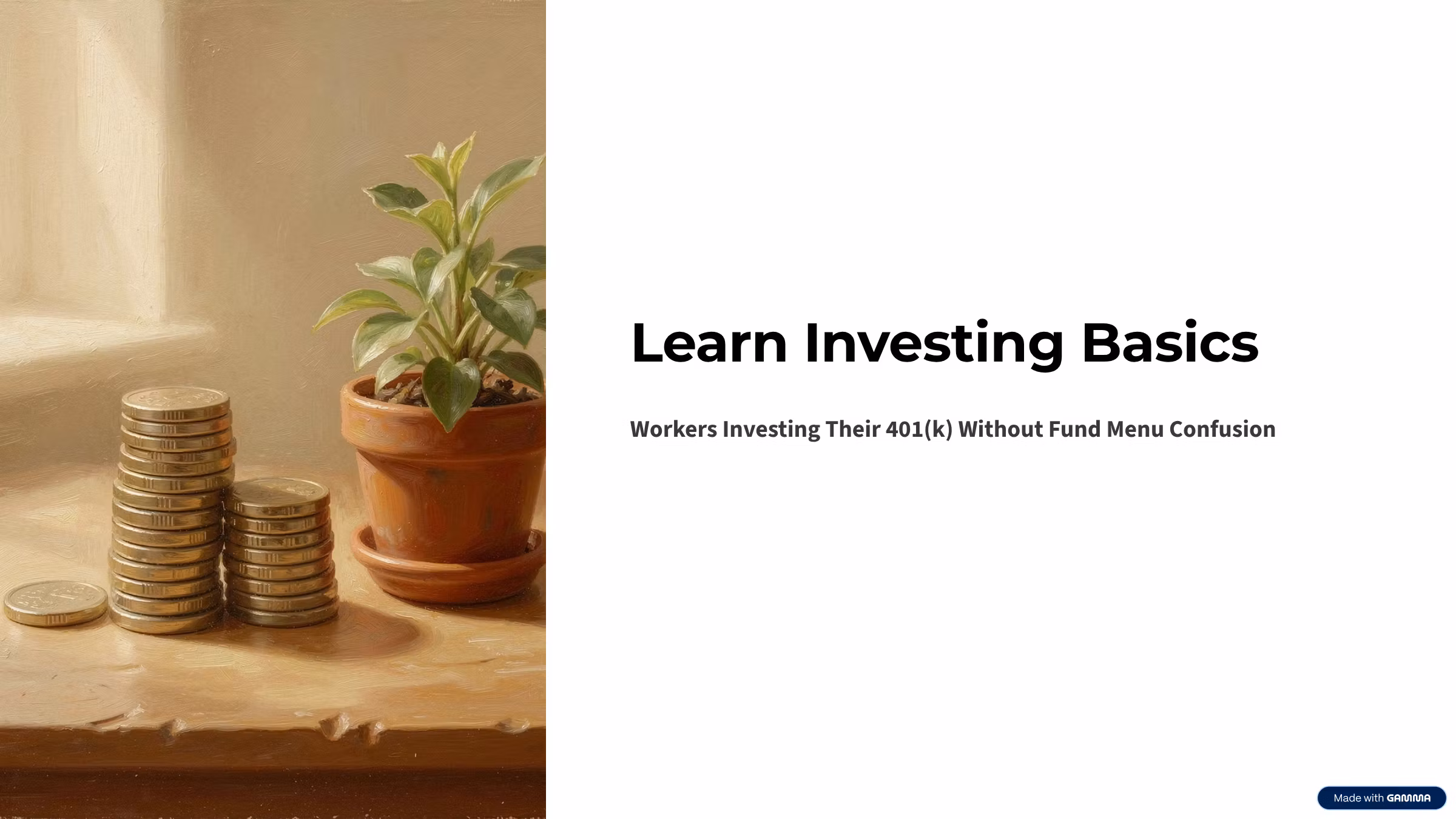 learn investing basics