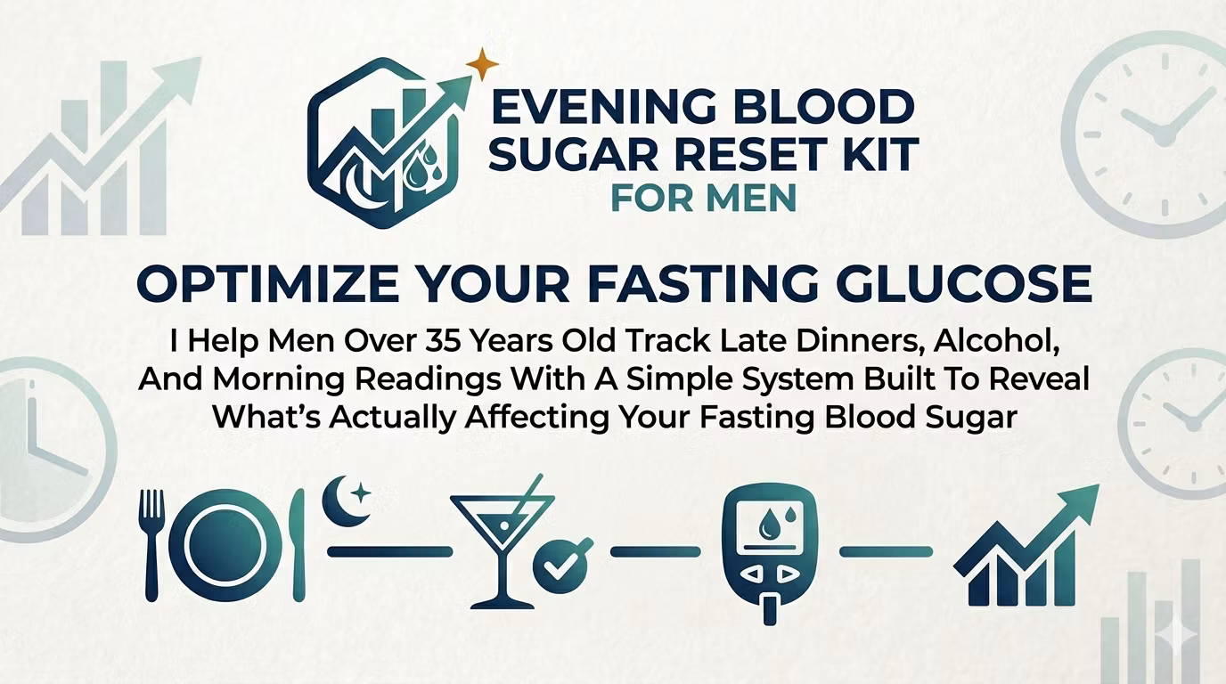 Evening Blood Sugar Reset Kit For Men