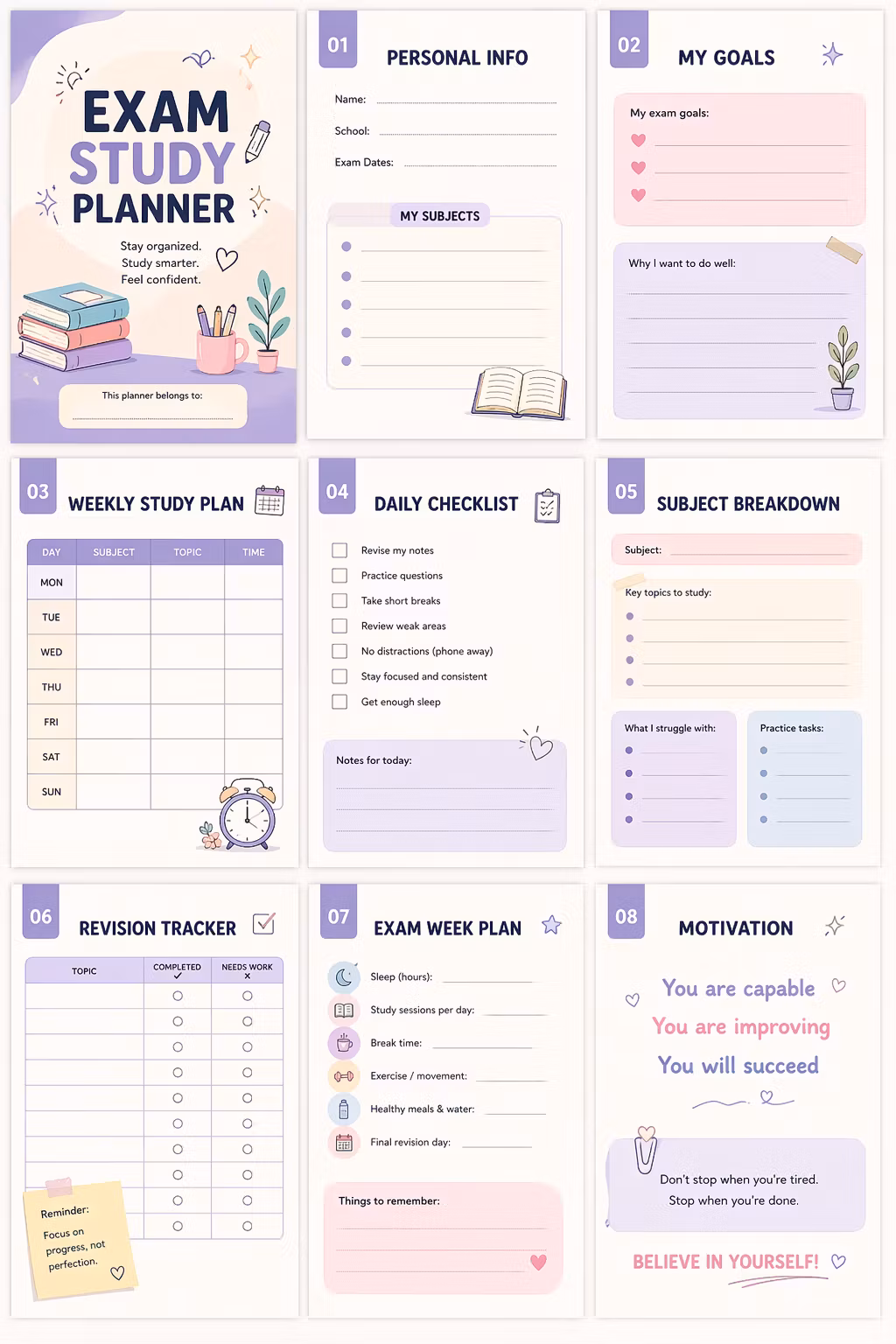 Study planner