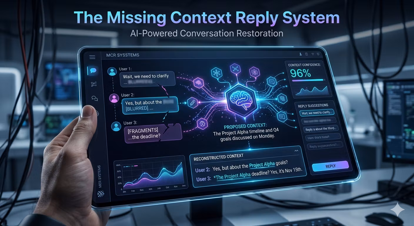 The Missing Context Reply System