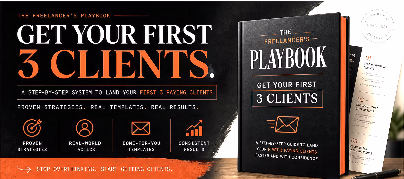 Get 3 Clients in 30 Days, No Portfolio