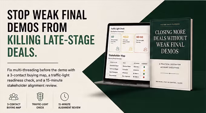 Close More Deals Without Weak Final Demos