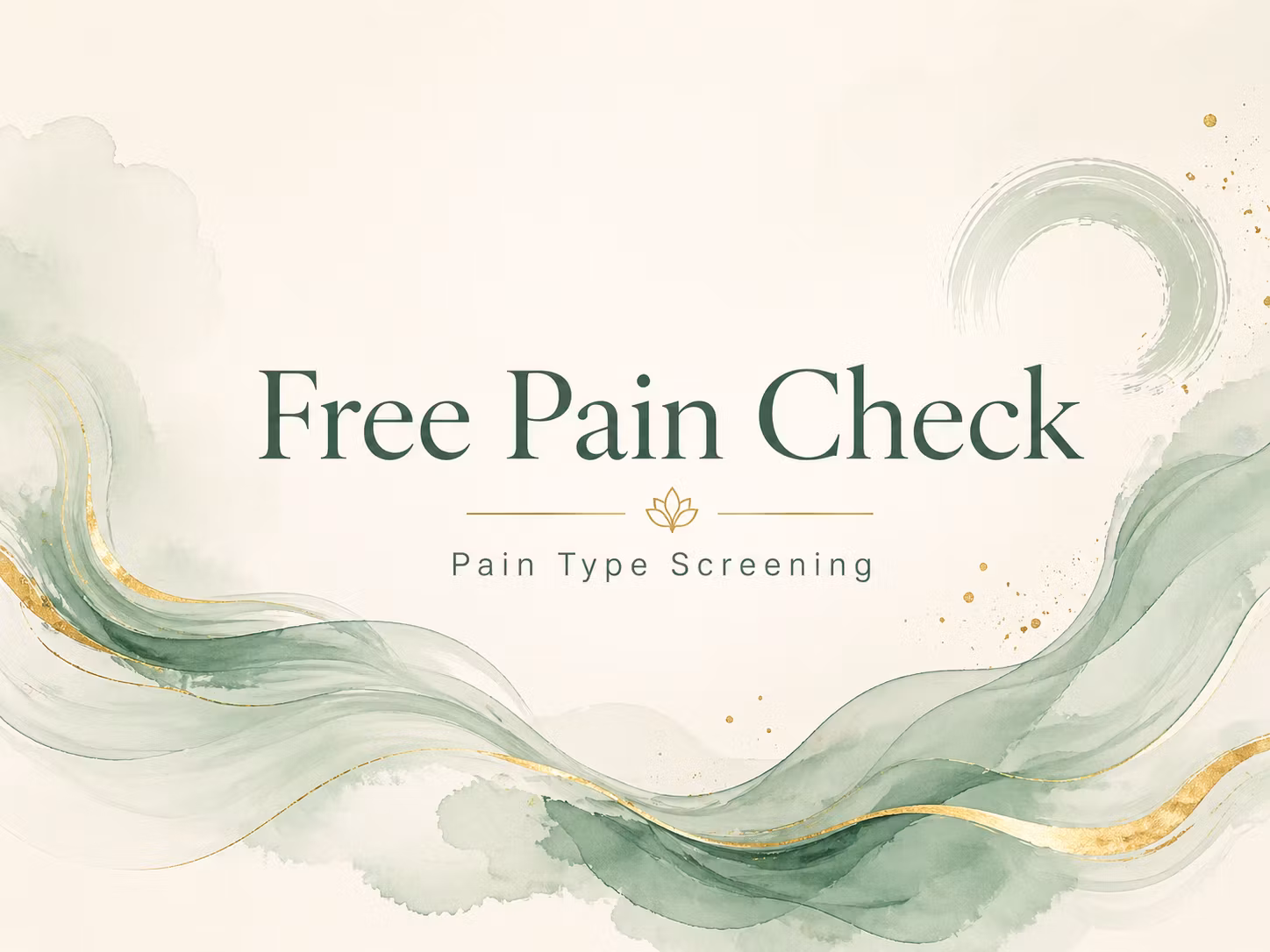 Free Pain Check